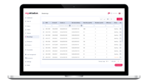 MySkladon app: Receivings